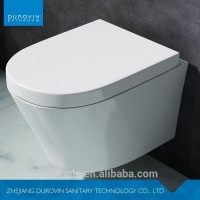 Japanese style popular mounted wall hung toilets with built-in bidet